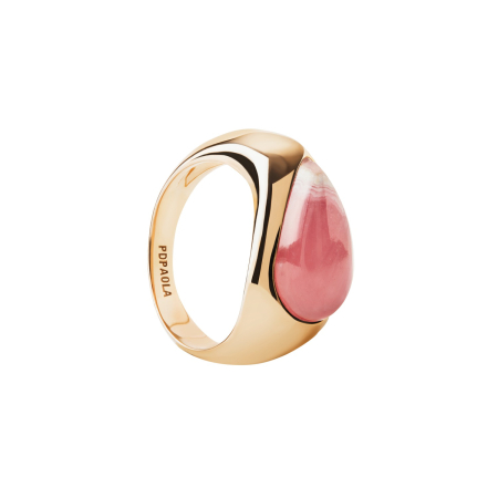 PDPAOLA The Moment Rhodochrosite Luna Stamp  Γυναικείο Δαχτυλίδι