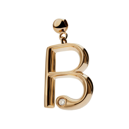 PDPAOLA Charms Initial B Charm  Ladies`  