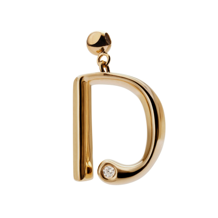 PDPAOLA Charms Initial D Charm  Ladies`  