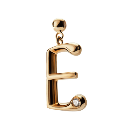 PDPAOLA Charms Initial E Charm  Ladies`  