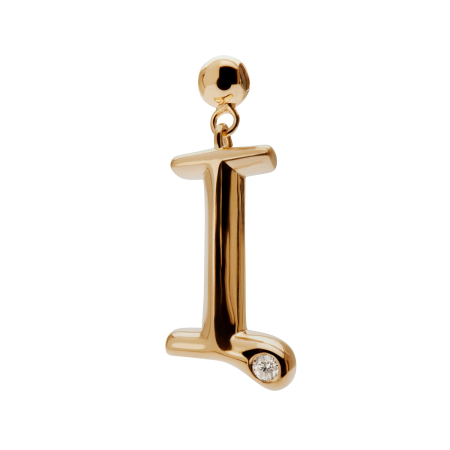 PDPAOLA Charms Initial I Charm  Ladies`  