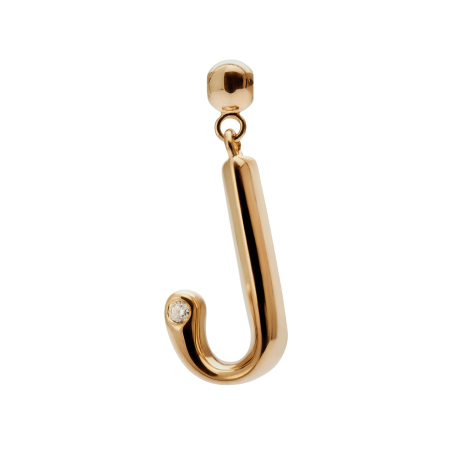 PDPAOLA Charms Initial J Charm  Ladies`  