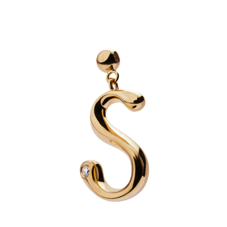 PDPAOLA Charms Initial S Charm  Ladies`  