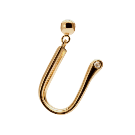 PDPAOLA Charms Initial U Charm  Ladies`  