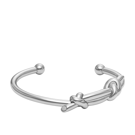 DIESEL Steel Stainless Steel Cuff Knot  Ανδρικό Βραχιόλι