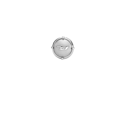 DIESEL Steel D Logo  Men`s  Single Earring