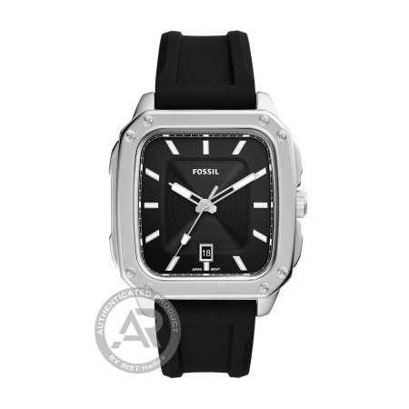 Fossil Inscription Black Silicone Ανδρικό 