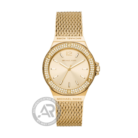 Michael Kors Lennox Gold-Tone Stainless Steel Mesh Γυναικείο 