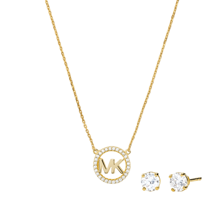 Michael Kors Premium 14k Gold-Plated Sterling Silver Set Γυναικείο 