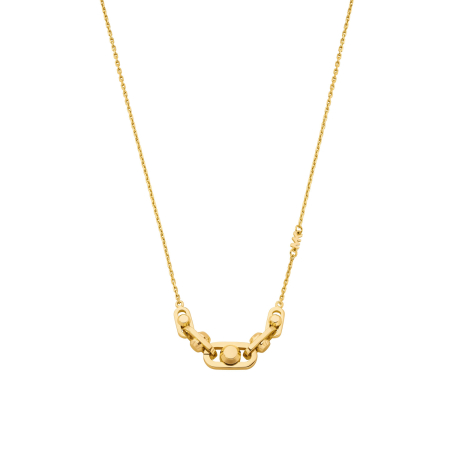 Michael Kors Astor Link 14K Gold Sterling Silver  Ladies`  Necklace