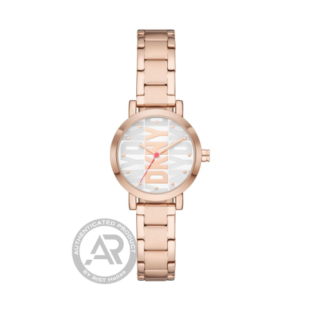 DKNY Soho Rose Gold-Tone Stainless Steel Γυναικείο 
