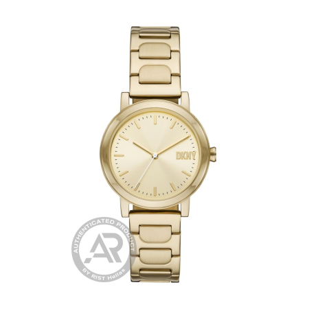 DKNY Soho D Gold-Tone Stainless Steel Ladies` 