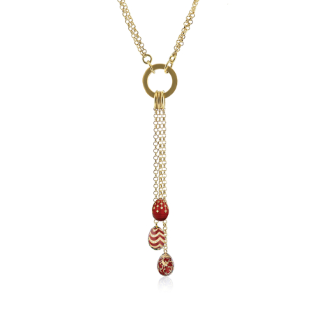 TSARS COLLECTION-Tatiana Faberge Peter Carl   Ladies`  Necklace