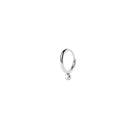 PDPAOLA Essentials Tide Silver Ladies` Single Earring