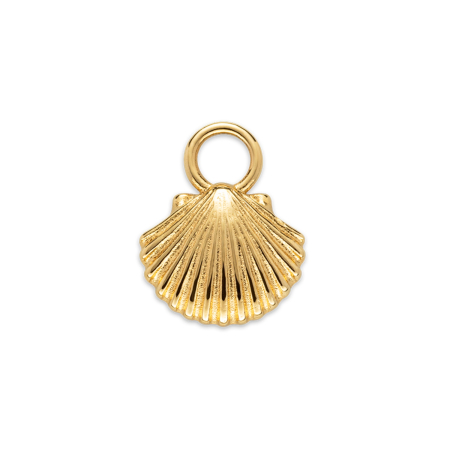 Paul Hewitt Charms Scallop Shell Charm Gold  Ladies`  