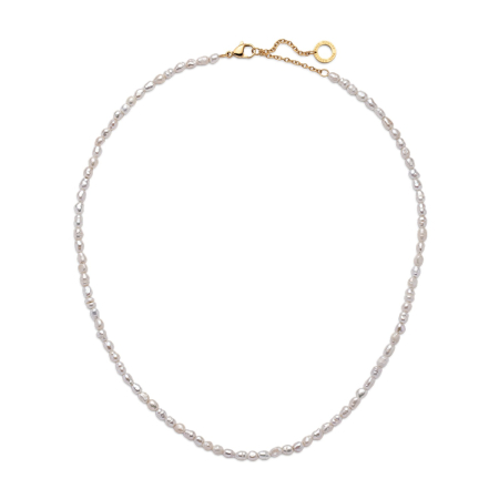 Paul Hewitt Charms Charm-Necklace Pearl Gold  Ladies`  Necklace