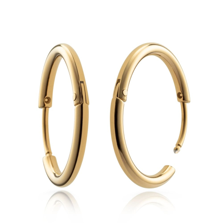 Paul Hewitt Charms Charm-Earring Hoops Gold  Γυναικεία Σκουλαρίκια