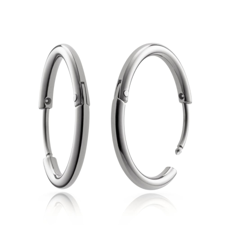 Paul Hewitt Charms Charm-Earring Hoops Silver  Ladies`  Earrings