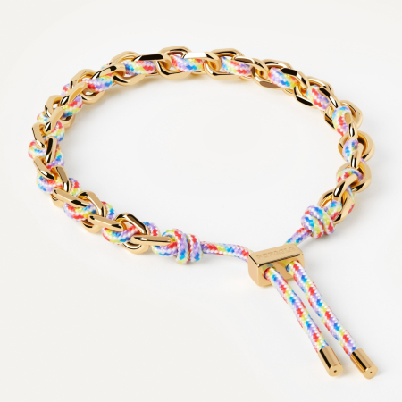PDPAOLA The Rope Prisma Rope and Chain  Unisex  Βραχιόλι