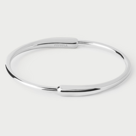 PDPAOLA Essentials Loop Silver _S  Γυναικείο Βραχιόλι