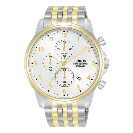 LORUS Dress Two-Tone Stainless Steel  Men`s  