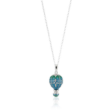 TSARS COLLECTION-Tatiana Faberge Romanov Balloon  Ladies`  Necklace