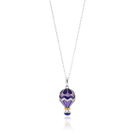 TSARS COLLECTION-Tatiana Faberge Romanov Balloon  Ladies`  Necklace