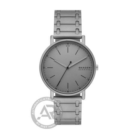 Skagen Signatur Charcoal Stainless Steel  Ανδρικό 