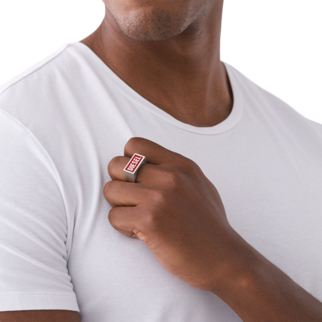 ☆DIESEL☆ ring DX1366040 DIESEL Ring Men`s Ring