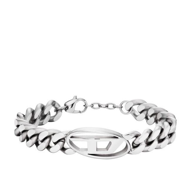 ブレスレット DIESEL Oval D Logo Chain Bracelet DX1432040 Diesel Oval D Bracelet | FARFETCH