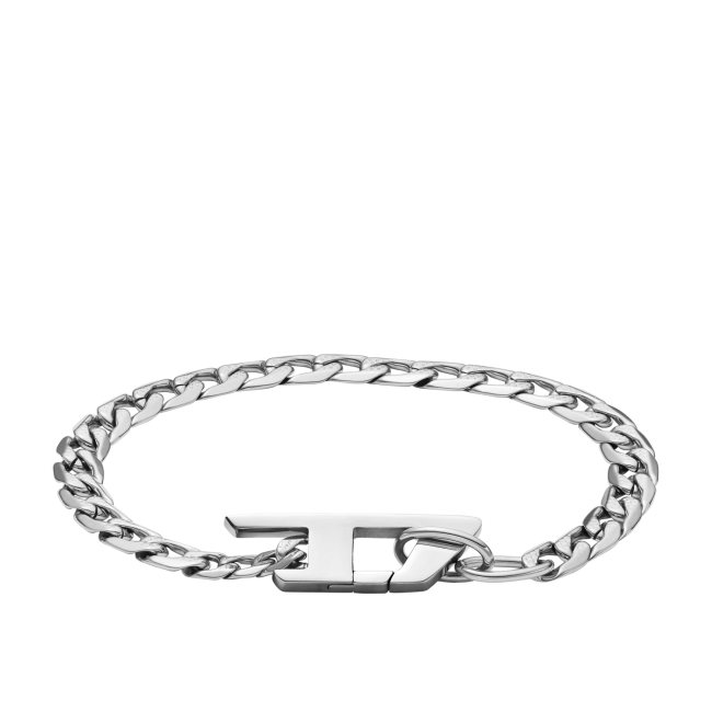 DIESEL Logo Men`s Bracelet