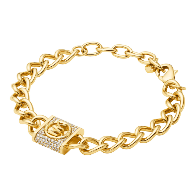Michael kors gold chain bracelet hotsell