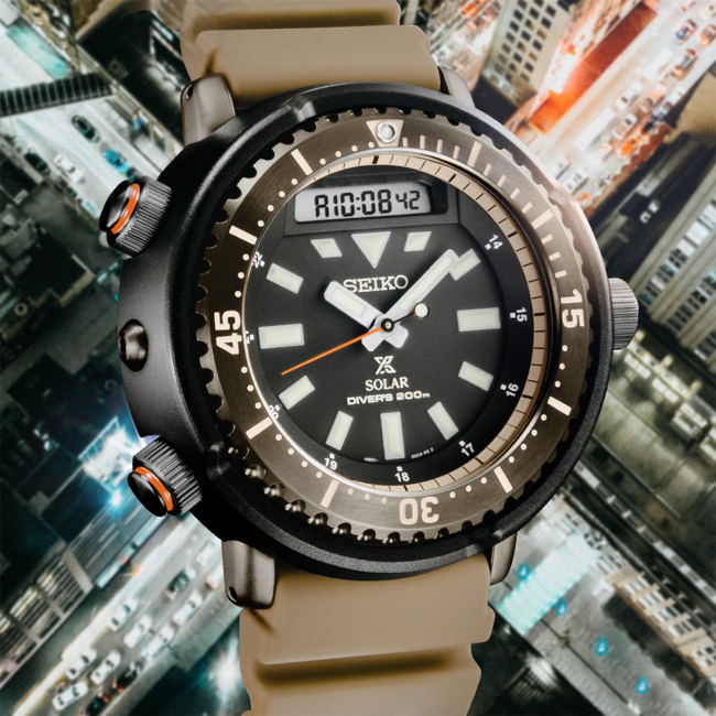 SEIKO Prospex Street Series Arnie Safari Edition Men s
