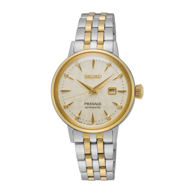 ♪【美良品】SEIKO ■レディース腕時計■PRESAGE■文字盤白■909 ♪ ♪【美良品】SEIKO □レディース腕時計□PRESAGE□文字盤白□909 ♪