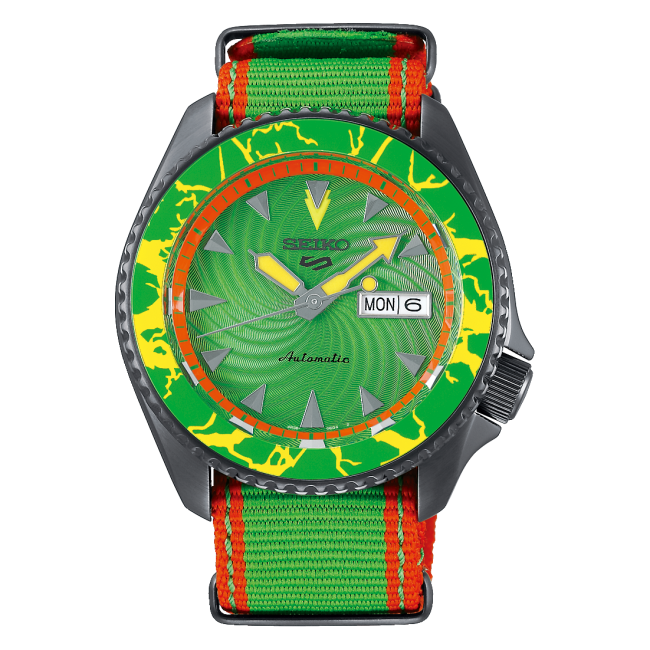SEIKO 5 Sports Street Fighter Blanka Automatic
