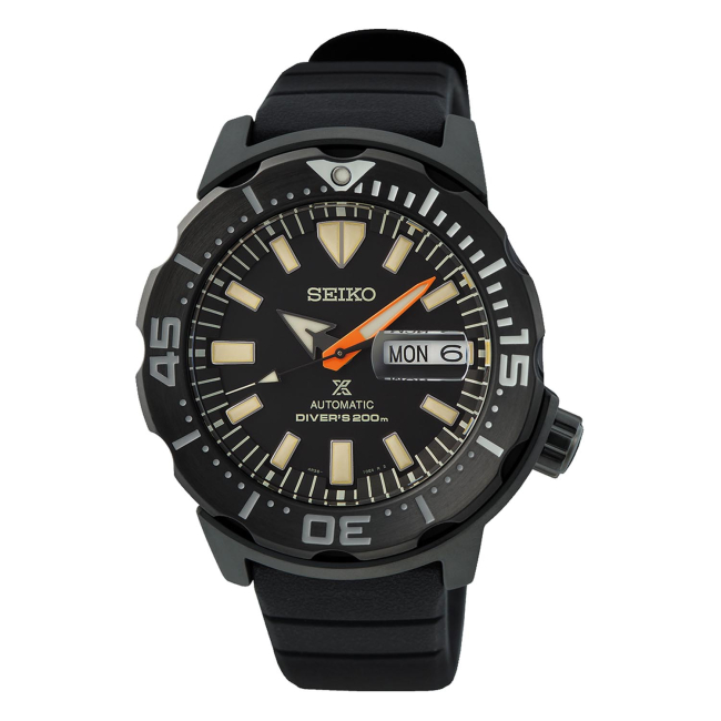 SEIKO Prospex Black Series 'Monster' Automatic Men`s