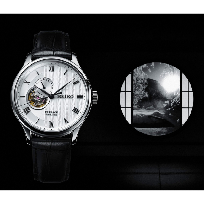 Seiko presage open heart ssa379j1 top