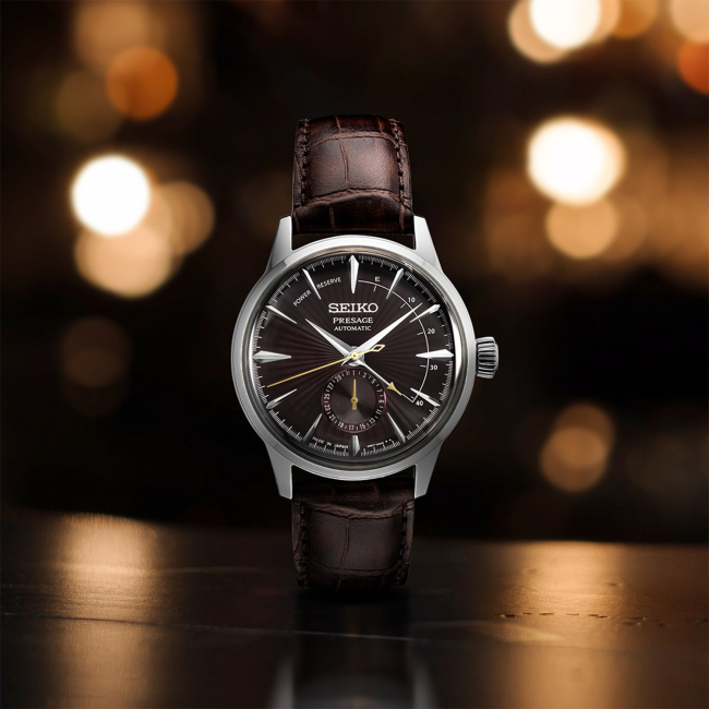 SEIKO Presage Cocktail Time Black Cat Martini Automatic Men s