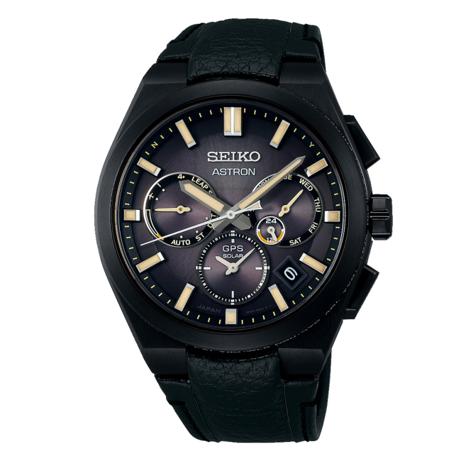 Seiko astron leather strap store