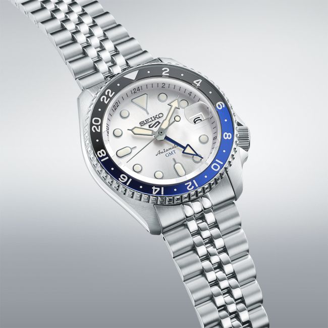 SEIKO 5 Sports SKX GMT Sky blue Automatic Men s