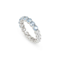 Nomination Chic & Charm No57_Light Blue & White CZ Ladies` Ring