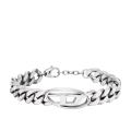 ☆DIESEL☆ Oval D Logo Chain Bracelet DX1432040 DX1432040_main.jpg