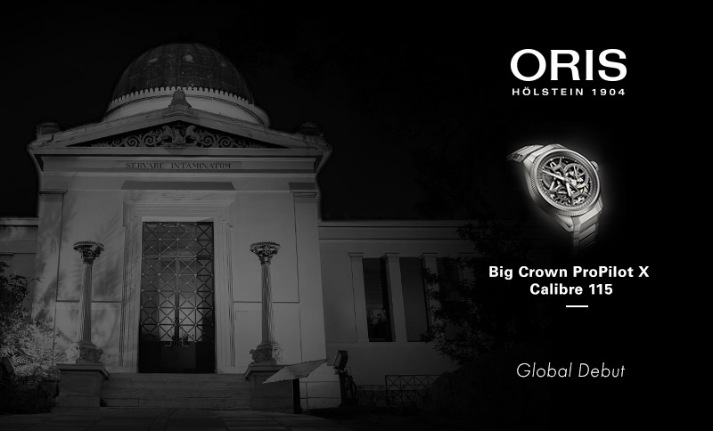 Παρουσίαση του νέου ORIS Big Crown ProPilot X στο Ε.Α.Α.